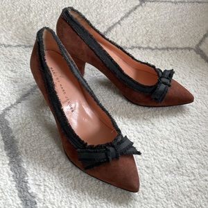 [sold] Marc by Marc Jacobs Suede Maroon Heels